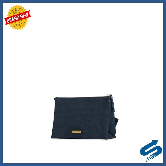 Oversized Bow Clutch with Zip Closure Fits Phone Cards